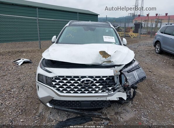 KM8S7DA2XPU097556 2023 HYUNDAI SANTA FE PLUG-IN HYBRID White Vista del cuadro de instrumentos