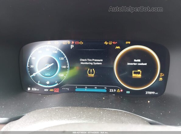 KM8S7DA2XPU097556 2023 HYUNDAI SANTA FE PLUG-IN HYBRID White Vista de los asientos traseros