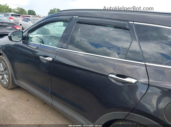 KM8SMDHFXJU276995 2018 HYUNDAI SANTA FE Black Սալոնի 360 աստիճան տեսք