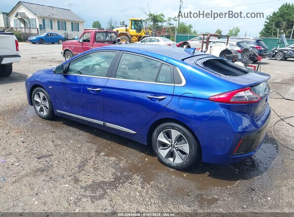 KMHC05LH1KU047492 2019 HYUNDAI IONIQ ELECTRIC Blue Հետևի ձախ