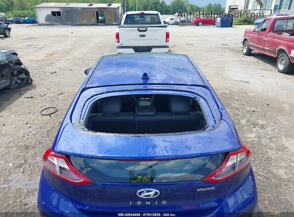 KMHC05LH1KU047492 2019 HYUNDAI IONIQ ELECTRIC Blue Դիմացի տեսք