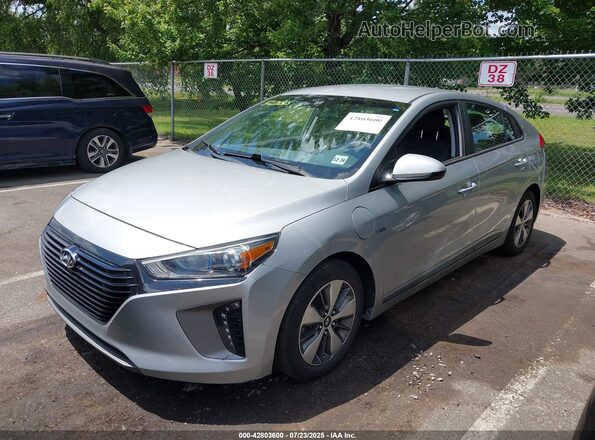 KMHC65LD3KU185157 2019 HYUNDAI IONIQ PLUG-IN HYBRID Серебряный Вид щитка приборов