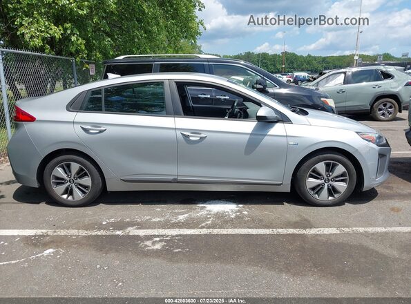 KMHC65LD3KU185157 2019 HYUNDAI IONIQ PLUG-IN HYBRID Серебряный Панорамный вид салона 360°