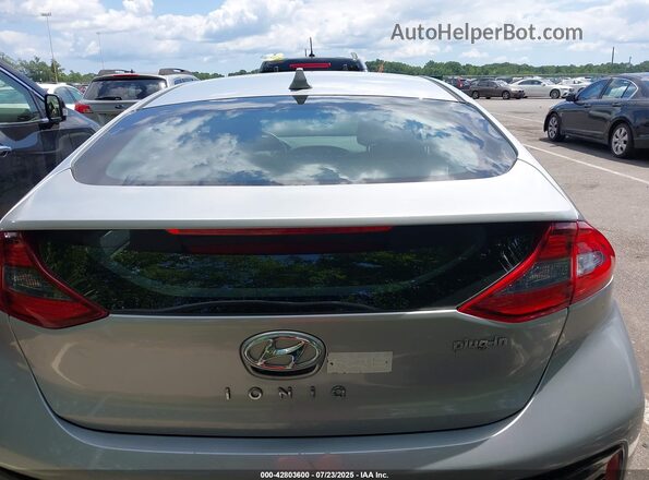 KMHC65LD3KU185157 2019 HYUNDAI IONIQ PLUG-IN HYBRID Серебряный 