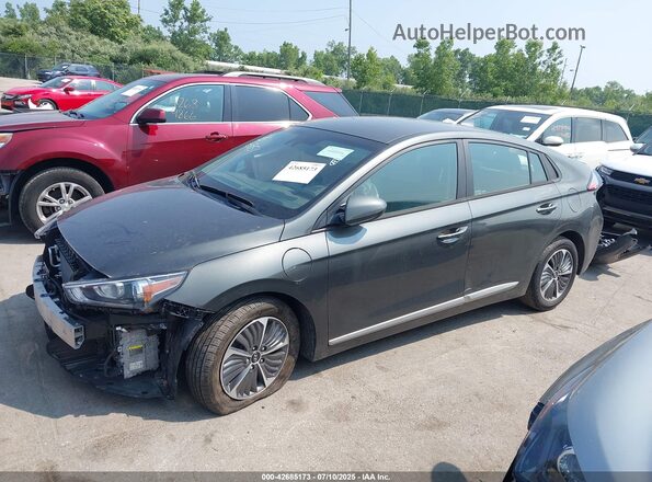 KMHC65LD9MU261564 2021 HYUNDAI IONIQ PLUG-IN HYBRID Gray 