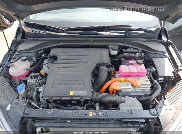 KMHC65LD9MU261564 2021 HYUNDAI IONIQ PLUG-IN HYBRID Gray Vista trasera