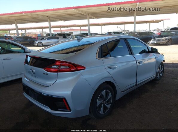 KMHC75LC8JU098521 2018 HYUNDAI IONIQ HYBRID Gray Tył prawy