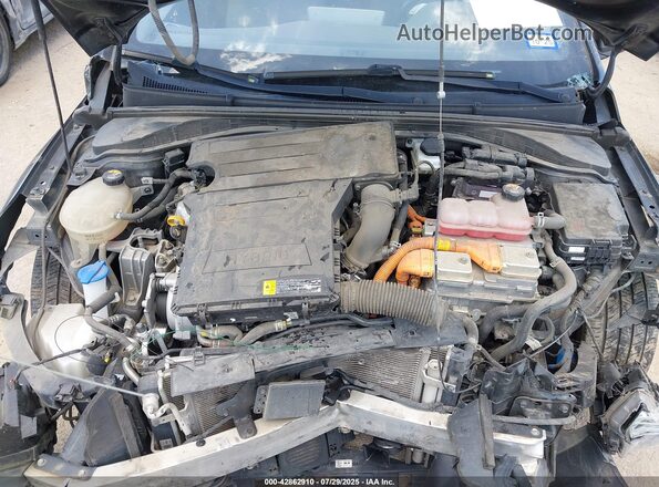KMHC85LC6NU273206 2022 HYUNDAI IONIQ HYBRID Black უკანა ხედი