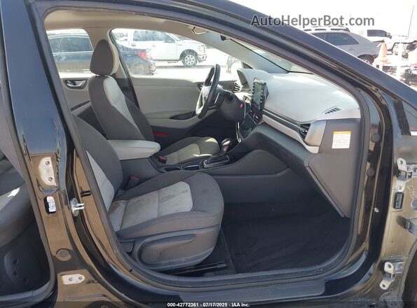 KMHC85LC9LU212929 2020 HYUNDAI IONIQ HYBRID Black Front interior view