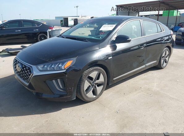 KMHC85LC9LU212929 2020 HYUNDAI IONIQ HYBRID Black Front left