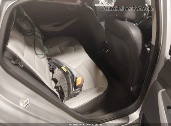 KMHCX5LD8NU268407 2022 HYUNDAI IONIQ PLUG-IN HYBRID Gray VIN კოდის სტიკერის ხედი