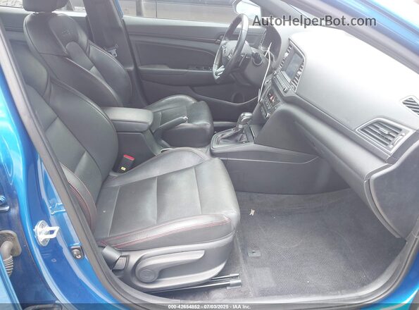 KMHD04LB1JU530909 2018 HYUNDAI ELANTRA Blue 