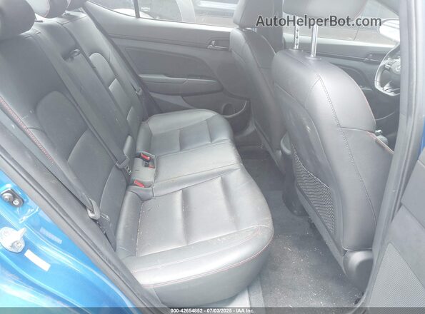 KMHD04LB1JU530909 2018 HYUNDAI ELANTRA Blue 