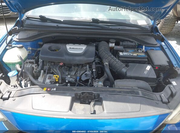 KMHD04LB1JU530909 2018 HYUNDAI ELANTRA Blue 