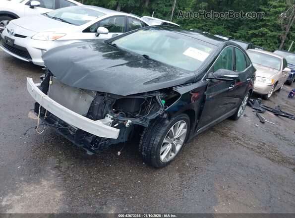 KMHFG4JG0HA577508 2017 HYUNDAI AZERA Черный Передняя левая четверть