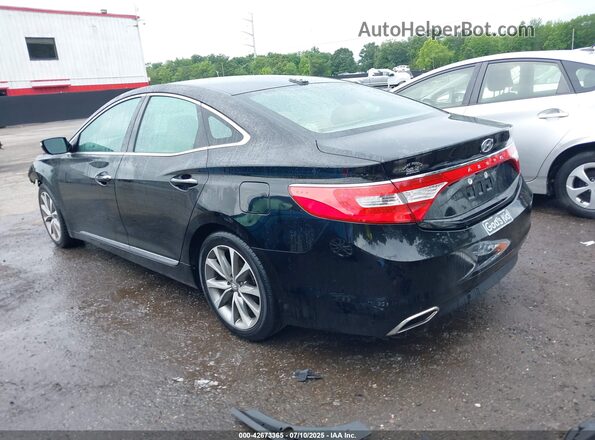 KMHFG4JG0HA577508 2017 HYUNDAI AZERA Черный Задняя левая четверть