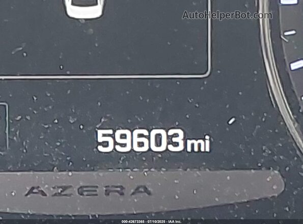 KMHFG4JG0HA577508 2017 HYUNDAI AZERA Черный 