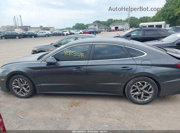 KMHL64JA3MA166275 2021 HYUNDAI SONATA Gray Панорамний вид салону 360°