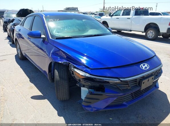KMHLL4DG4RU791606 2024 HYUNDAI ELANTRA Blue Front view