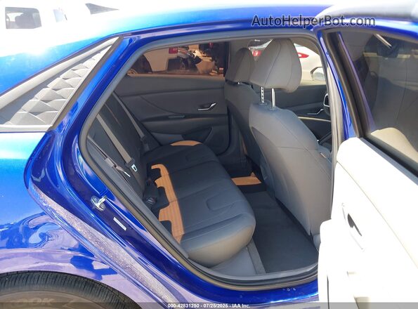 KMHLL4DG4RU791606 2024 HYUNDAI ELANTRA Blue VIN sticker view