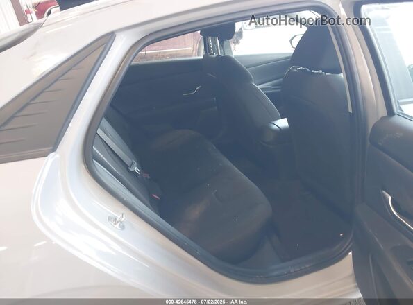 KMHLM4AGXMU159669 2021 HYUNDAI ELANTRA Silver Widok naklejki z numerem VIN