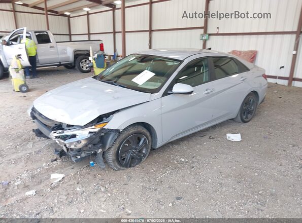 KMHLM4AGXMU159669 2021 HYUNDAI ELANTRA Silver Przód lewy