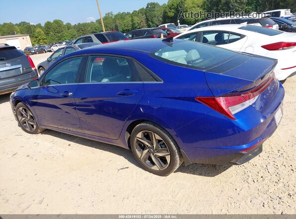 KMHLN4AJ5PU040957 2023 HYUNDAI ELANTRA HYBRID Blue 