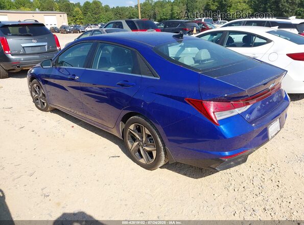 KMHLN4AJ5PU040957 2023 HYUNDAI ELANTRA HYBRID Blue 