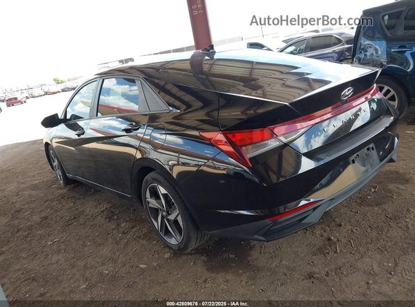 KMHLS4AG1PU416437 2023 HYUNDAI ELANTRA Black Rear left