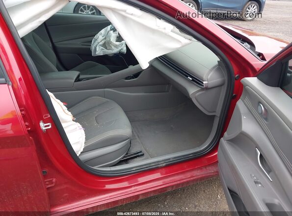 KMHLS4AG1PU589536 2023 HYUNDAI ELANTRA Red Սալոնի դիմացի տեսք