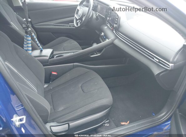 KMHLS4AG4MU190695 2021 HYUNDAI ELANTRA Blue Սալոնի դիմացի տեսք