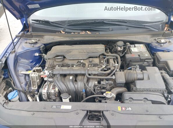 KMHLS4AG4MU190695 2021 HYUNDAI ELANTRA Blue Հետևի տեսք