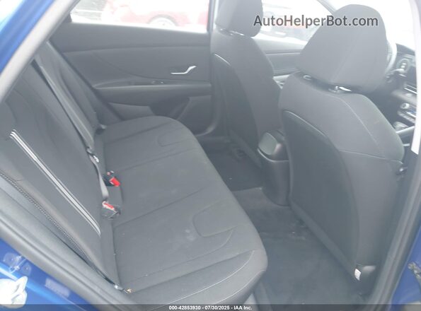 KMHLS4AG4MU190695 2021 HYUNDAI ELANTRA Blue VIN կոդի պիտակի տեսք