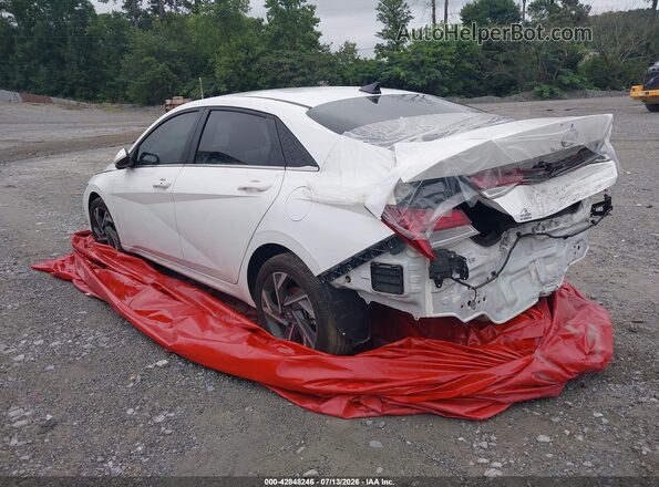 KMHLS4DG2RU665943 2024 HYUNDAI ELANTRA White Tył lewy
