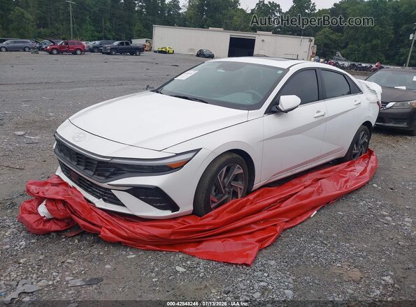 KMHLS4DG2RU665943 2024 HYUNDAI ELANTRA White Przód lewy