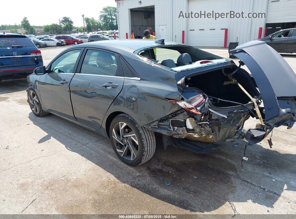 KMHLS4DG9RU672257 2024 HYUNDAI ELANTRA Gray 