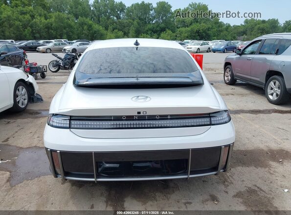 KMHM34AA0SA095756 2025 HYUNDAI IONIQ 6 White 