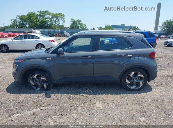 KMHRC8A32RU329760 2024 HYUNDAI VENUE Gray Widok wnętrza z tyłu