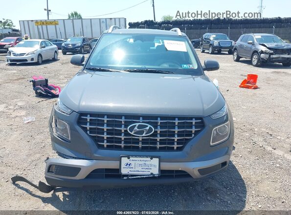 KMHRC8A32RU329760 2024 HYUNDAI VENUE Gray Widok deski rozdzielczej