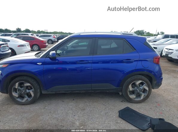 KMHRC8A34RU305475 2024 HYUNDAI VENUE Синий Панорамный вид салона 360°