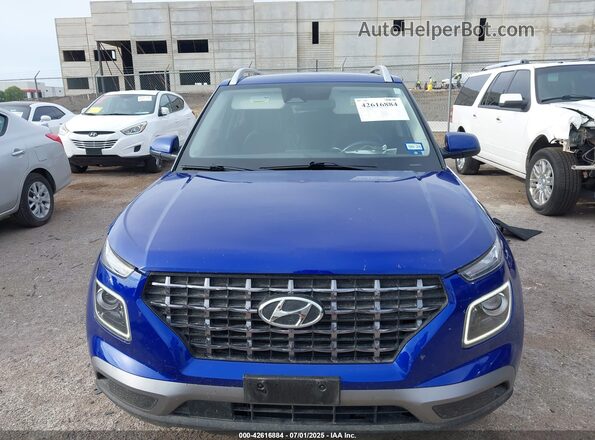 KMHRC8A34RU305475 2024 HYUNDAI VENUE Синий Вид щитка приборов