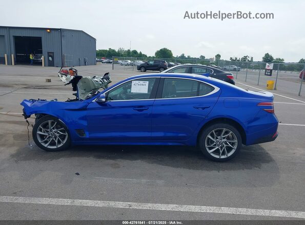 KMTG34TA6NU092931 2022 GENESIS G70 Blue 