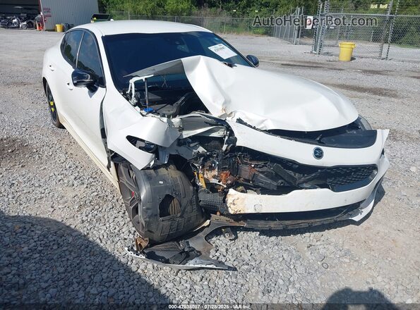KNAE35LC8M6088067 2021 KIA STINGER White Widok z przodu