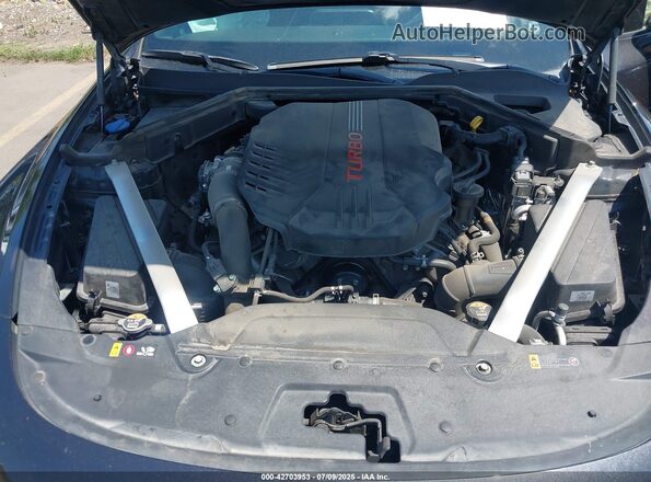 KNAE35LCXM6089446 2021 KIA STINGER Gray Widok z tyłu