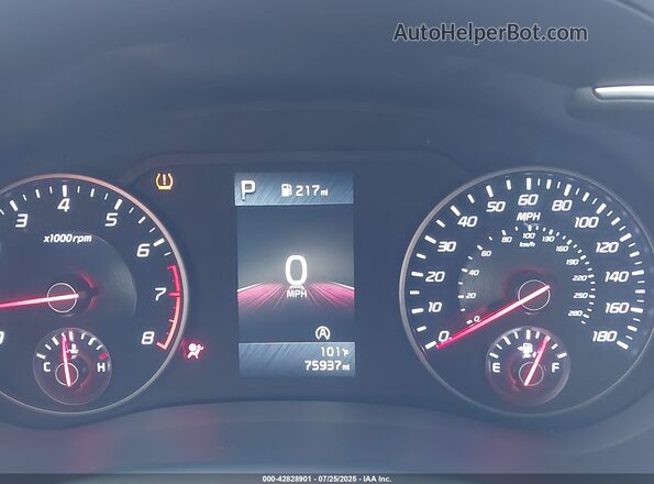 KNAE45LC5N6102201 2022 KIA STINGER Black Widok tylnych siedzeń