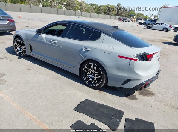 KNAE45LC9N6110754 2022 KIA STINGER Gray 