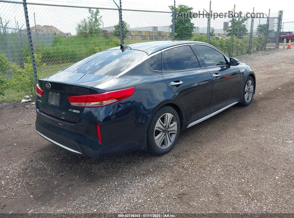 KNAGU4LE7J5020359 2018 KIA OPTIMA HYBRID Dark Blue Tył prawy