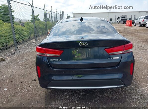 KNAGU4LE7J5020359 2018 KIA OPTIMA HYBRID Dark Blue 