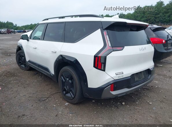 KNDAEFS56S6053741 2025 KIA EV9 White Задня ліва чверть