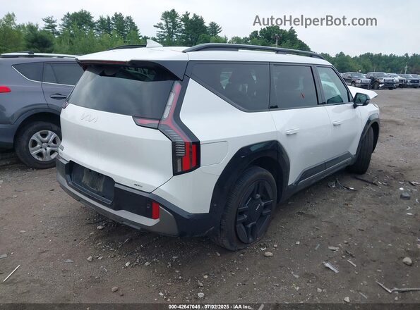 KNDAEFS56S6053741 2025 KIA EV9 White Задня права чверть